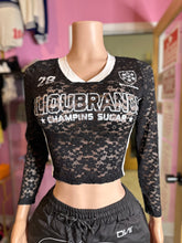 Champions Lace Top- Black