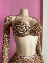 Get Back To It 3-Piece Sheer Leopard Print Set