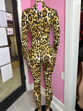 Stylish Leopard Print Catsuit