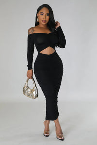 The Perfect One Dress- Black