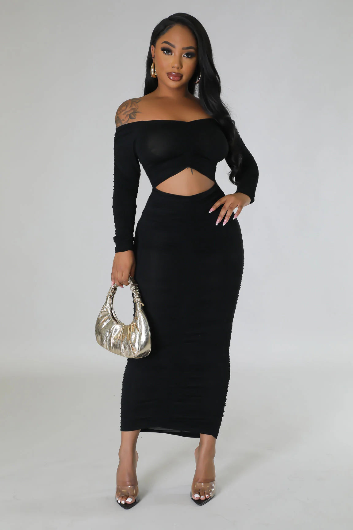 The Perfect One Dress- Black