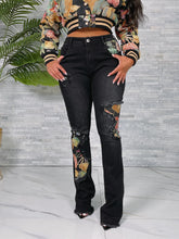 Floral Girl Jacket & Pant Set