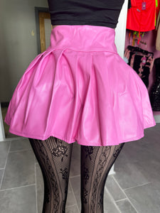 Pretty in Pink Bow Tights- Black/Pink