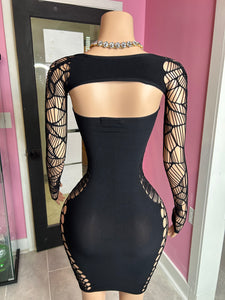 Like What You See Dress-Black