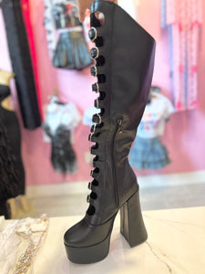 GaGa Gothic Boot- Black