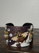 Cow Print Butterfly Bangle