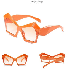 *Pre-Order* Butterfly Square Cat Eye Sunglasses-Various Colors