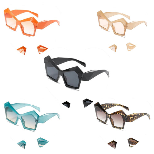 *Pre-Order* Butterfly Square Cat Eye Sunglasses-Various Colors