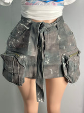 Dont Compare Me Denim Cargo Skirt