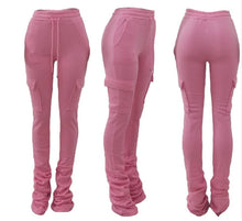 Stacked Jogger Pants- Various Colors