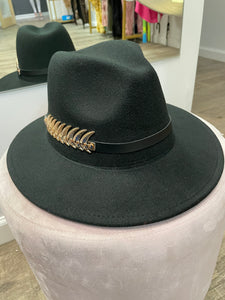 Fedora Hat- Black