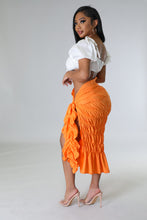 Little Miss Pretty Skirt- Orange