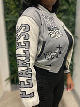 *Pre-Order* Fearless Varsity Jacket- Gray