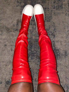 *Pre-Order* Do It Better Tall Boots- Red