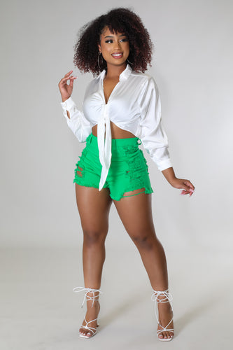 Rhonda Shorts- Green