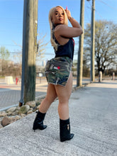 *Pre-Order* Camo Mini Skirt- Camo