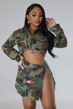 *Pre-Order* Camo Mini Skirt- Camo