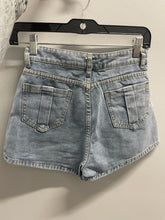 Keep It A Buck Denim Skort- Blue Denim