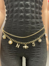 Fashion Bee Chain Belt- Gold